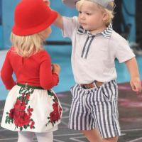 Los hijos de Luciana Salazar y Flavio Mendoza acapararon las cámaras en el Bailando
