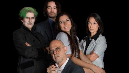 Mónica Bucaglia, Antonella Pais, Lucas Dyckmans, Dalila Real y Leandro Rosati son los protagonizan de M.A.L. Mercados Asociados Limitados, inspirada en "Fausto" de Goethe.