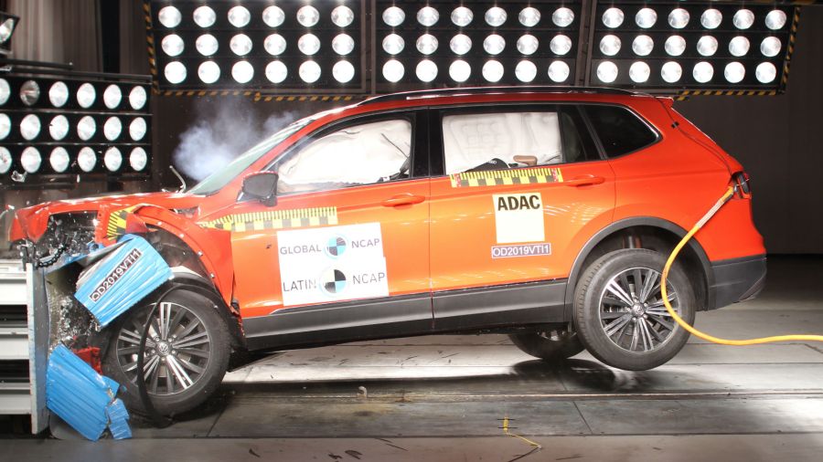Cinco estrellas para Vento y Tiguan Allspace en test de Latin NCAP