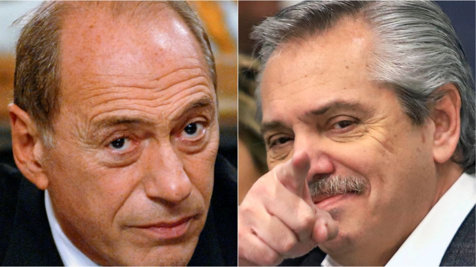 Eugenio Zaffaroni y Alberto Fernández.