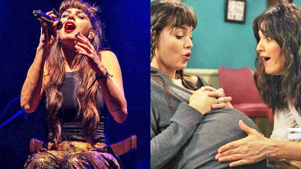Hasta pronto. Natalie Pérez cuelga el oficio de actriz y va por la música. Se luce en Pequeña Victoria.