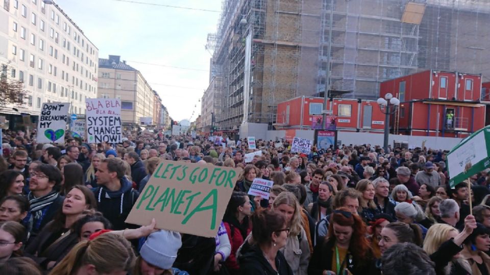 Marchas por el cambio climático en todo el mundo.