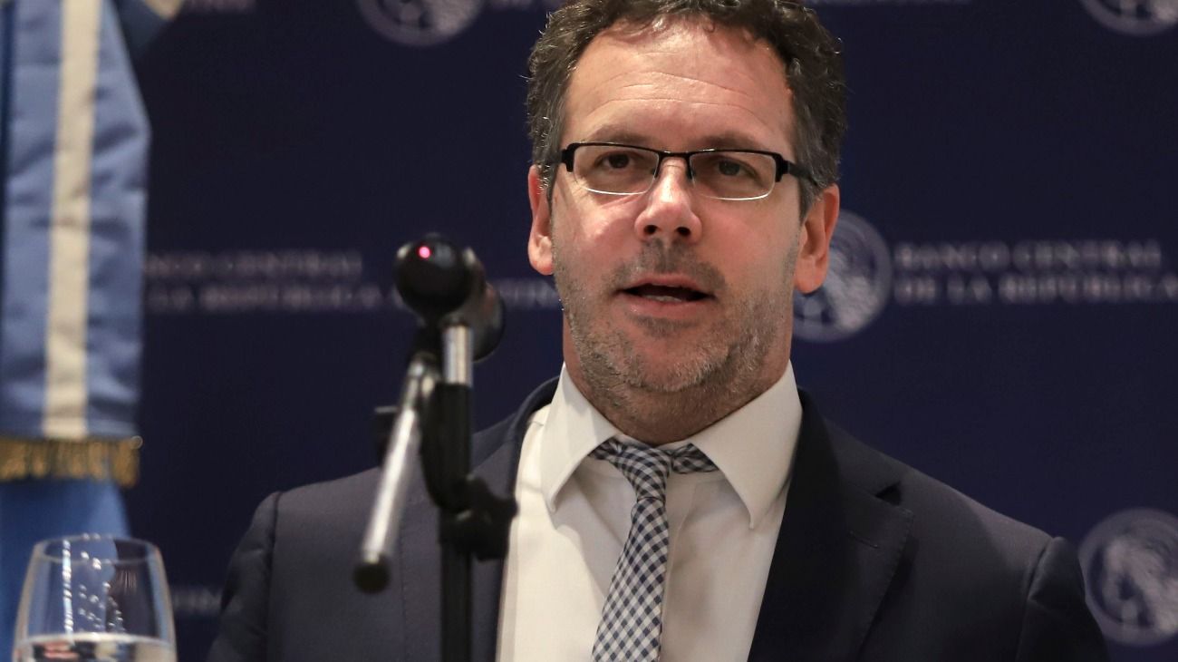 El titular del Banco Central de la República Argentina, Guido Sandleris. 