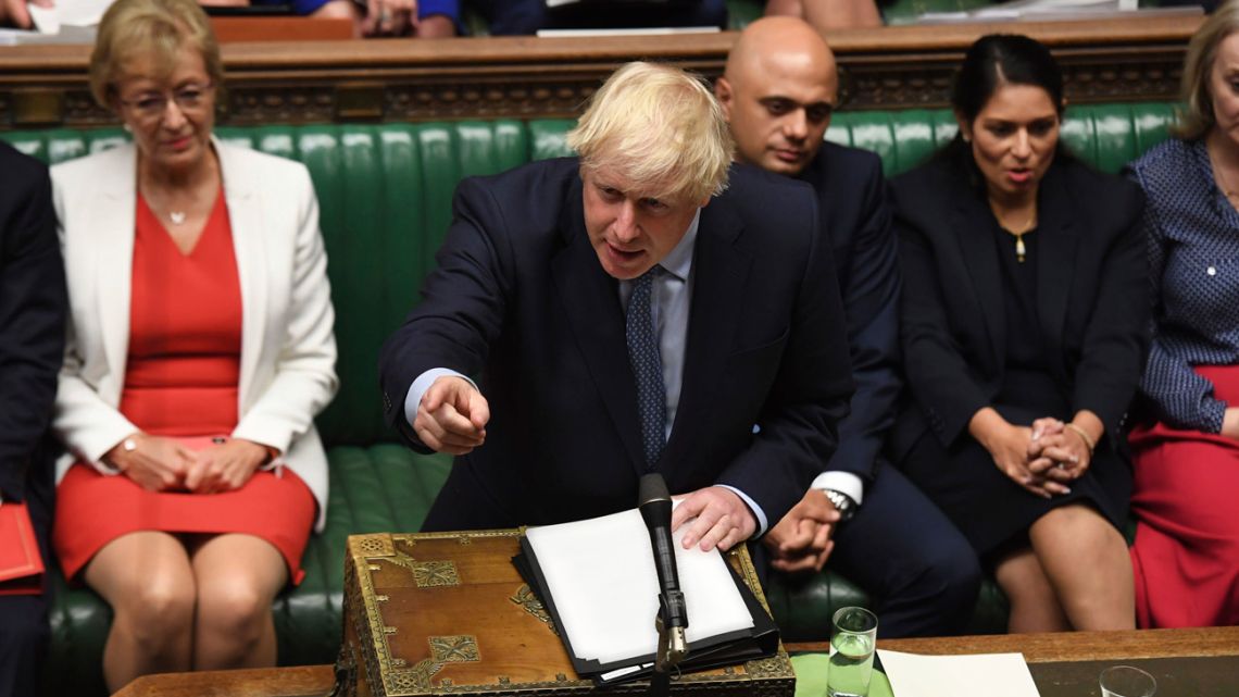 Boris Johnson, pictured in the House of Commons this week.