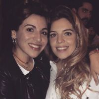 Dalma y Gianinna Maradona en el Club de Gimnasia y Esgrima La Plata