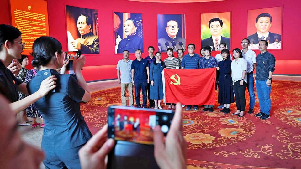 Aniversario. China celebró ayer los 70 años del Partido Comunista en el poder.