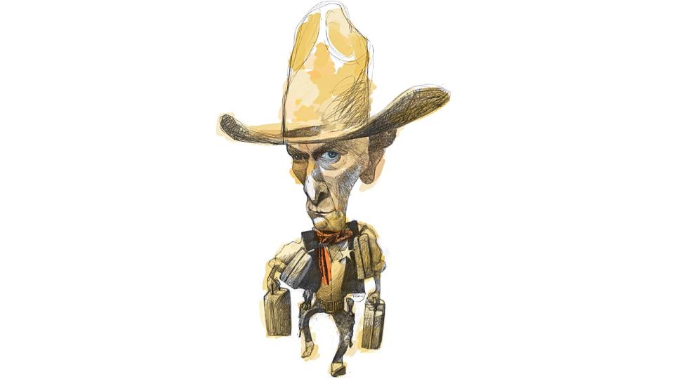 A la hora señalada, Mauricio Macri.