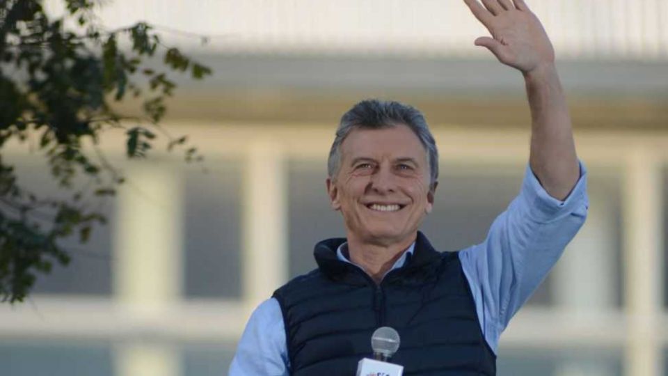 La marcha del "Sí se puede" en Barrancas de Belgrano.
