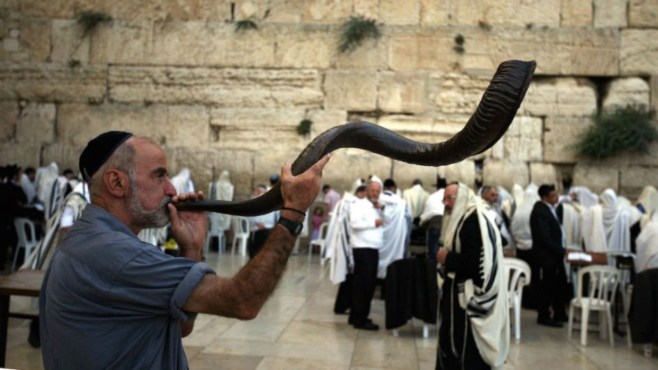 Rosh Hashaná. El sonido del shofar, una de las imágenes típicas del año nuevo.