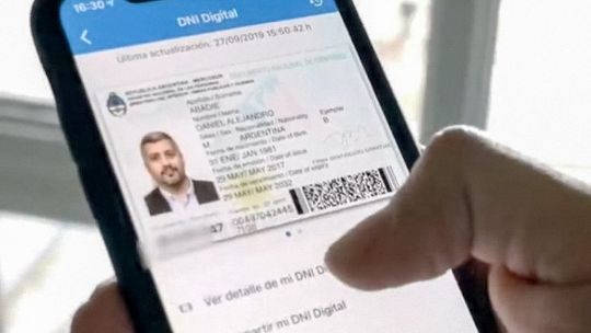 EL DNI digital "no reemplaza sino que complementa" al DNI tarjeta actualmente vigente.
