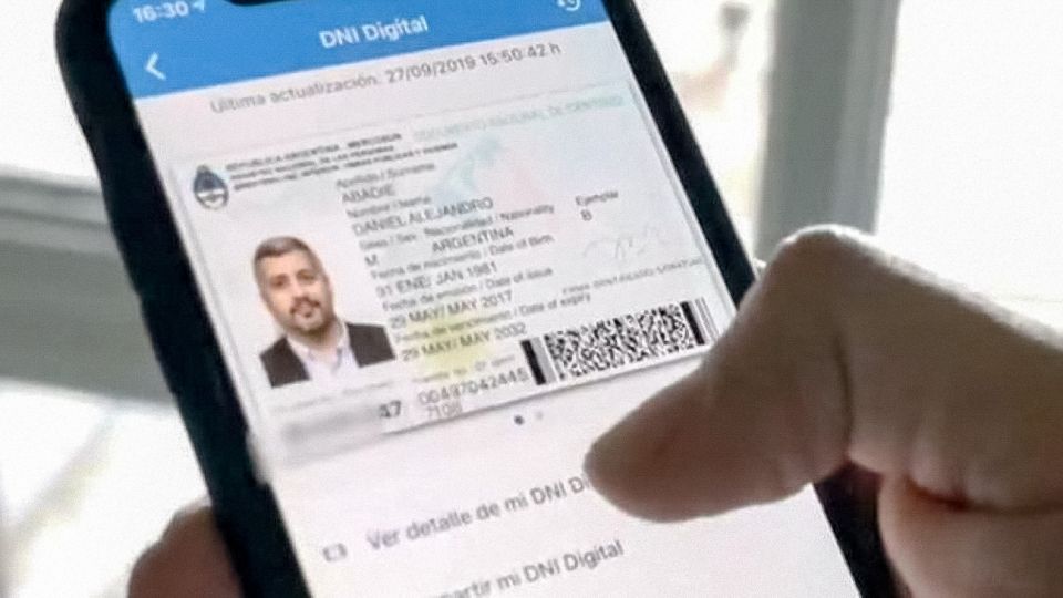 EL DNI digital "no reemplaza sino que complementa" al DNI tarjeta actualmente vigente.