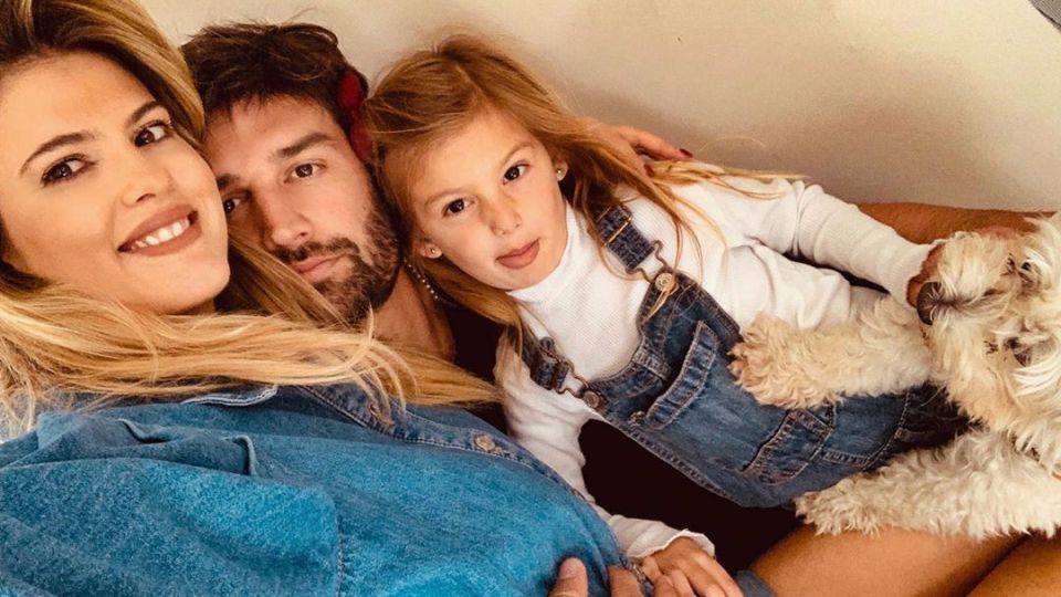 Mery del Cerro y su familia