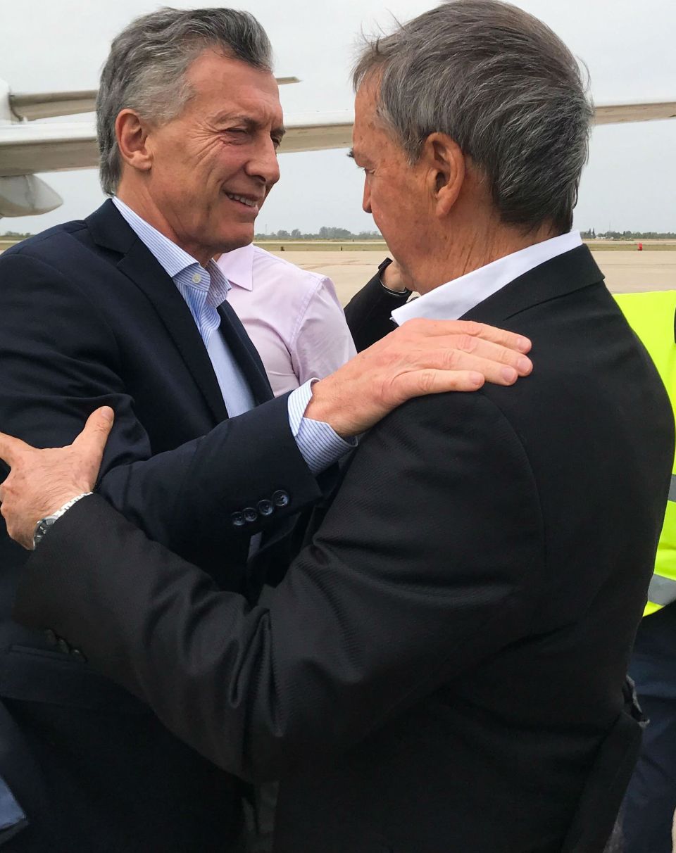 Macri con Schiaretti.