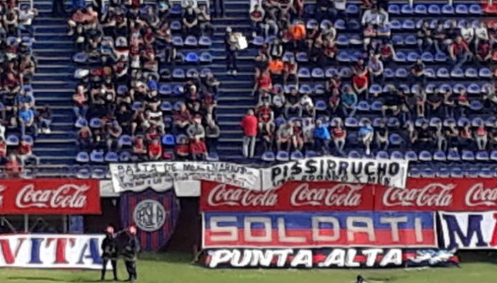 bandera pizzi san lorenzo captura video 30102019