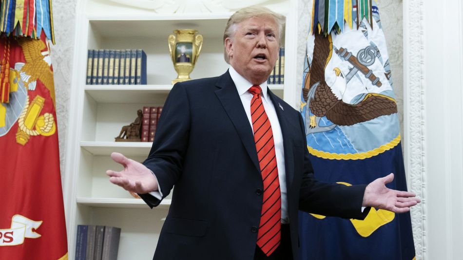 President Donald Trump Participates In Ceremonial Swearing-In Of Secretary Of Labor Eugene Scalia