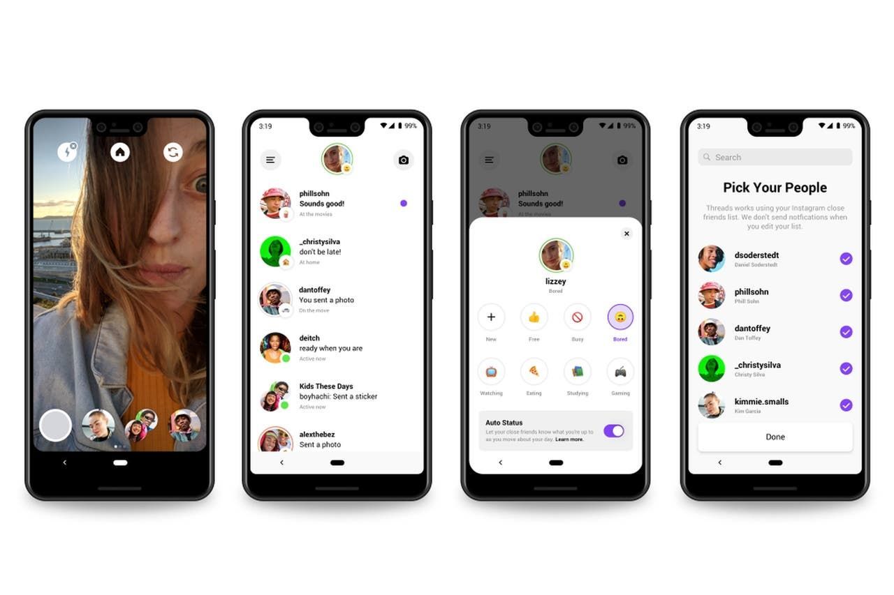 Instagram lanza una app de mensajería para competir con Snapchat
