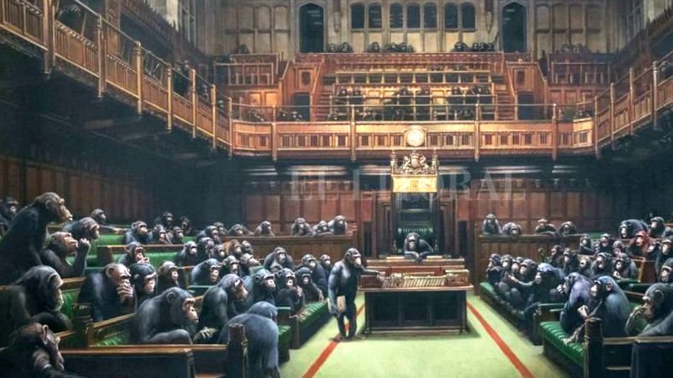 "Parlamento involucionado", la pintura vendida en 12,2 millones de dólares.