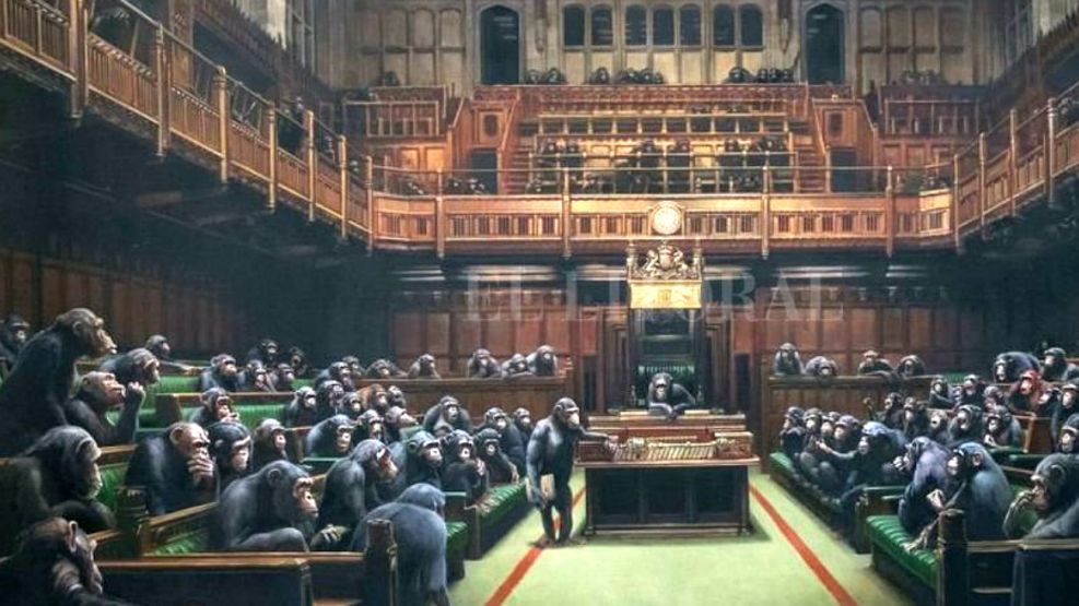 "Parlamento involucionado", la pintura vendida en 12,2 millones de dólares.