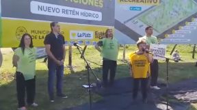 El video fue publicado por la Asamblea Inundados Tolosa en su página de Facebook.