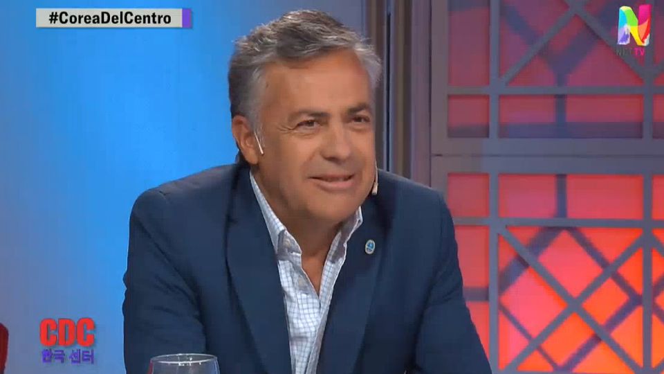 gobernador de Mendoza, Alfredo Cornejo