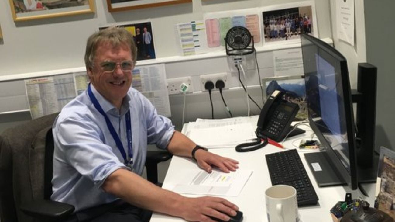 Peter Ratcliffe, uno de los tres ganadores del Premio Nobel de Medicina 2019. 