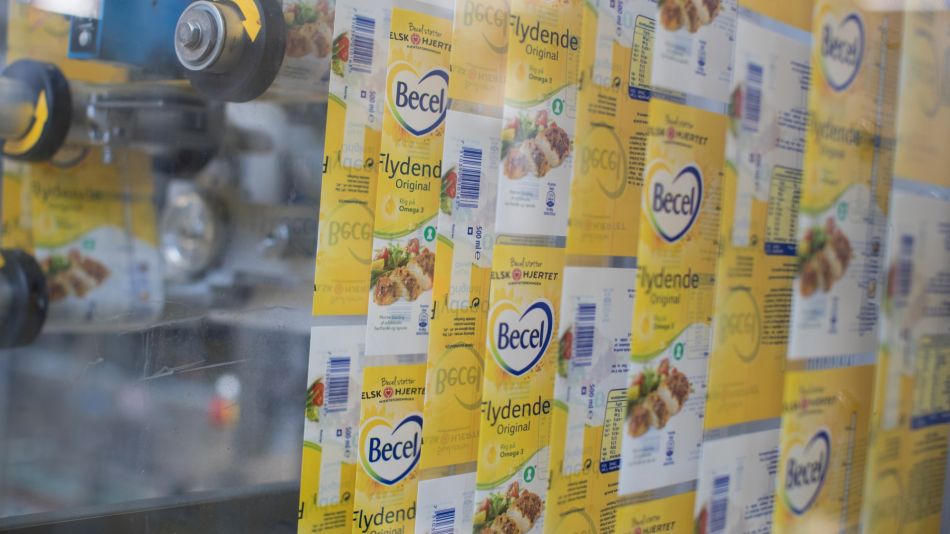 Margarine Production Inside A Unilever NV Factory