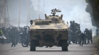 Disturbios y protestas en Ecuador.