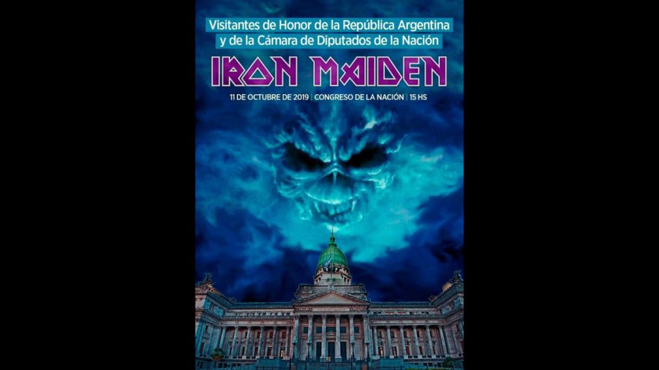 victoria donda diputados iron maiden