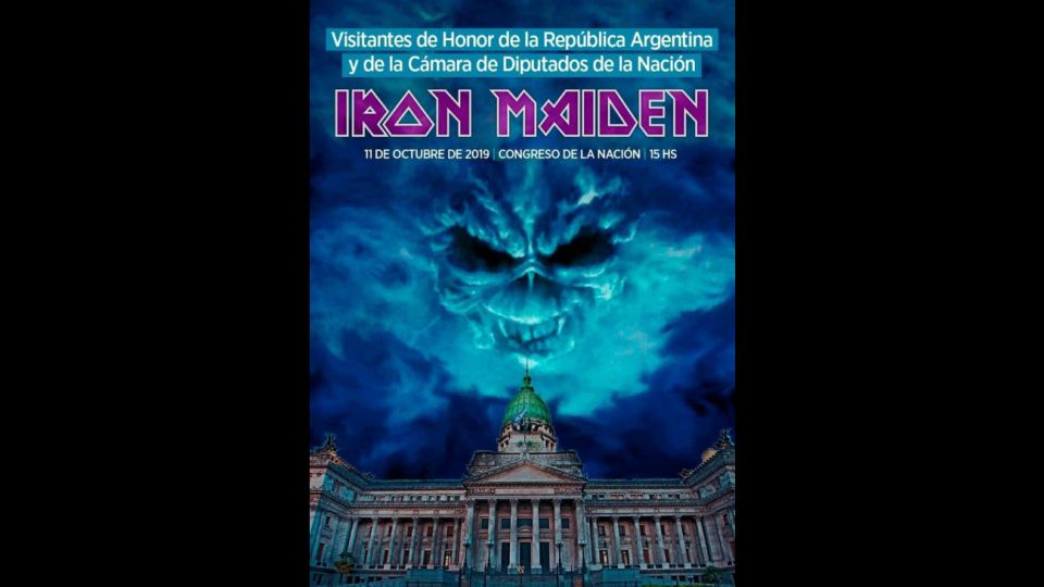 victoria donda diputados iron maiden