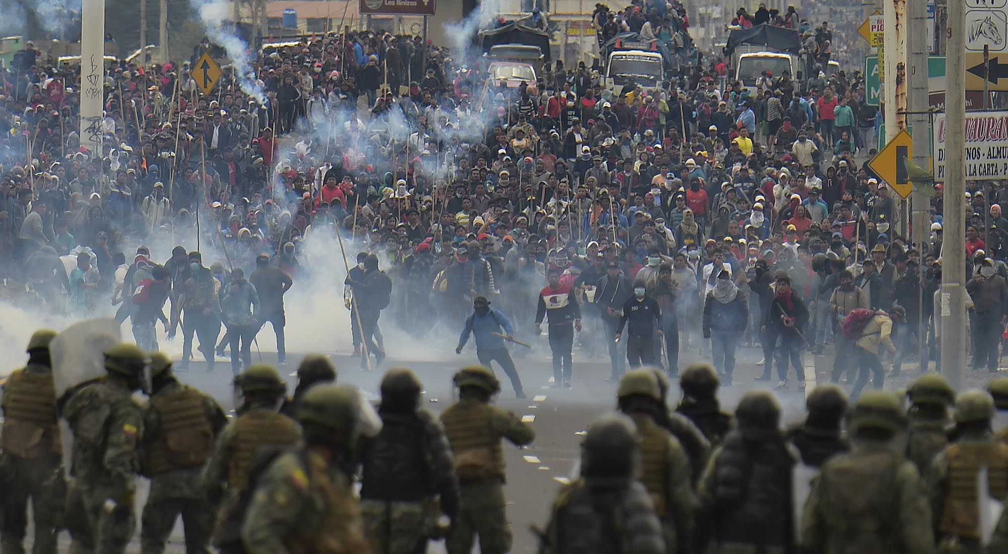 Máxima tensión en Ecuador.