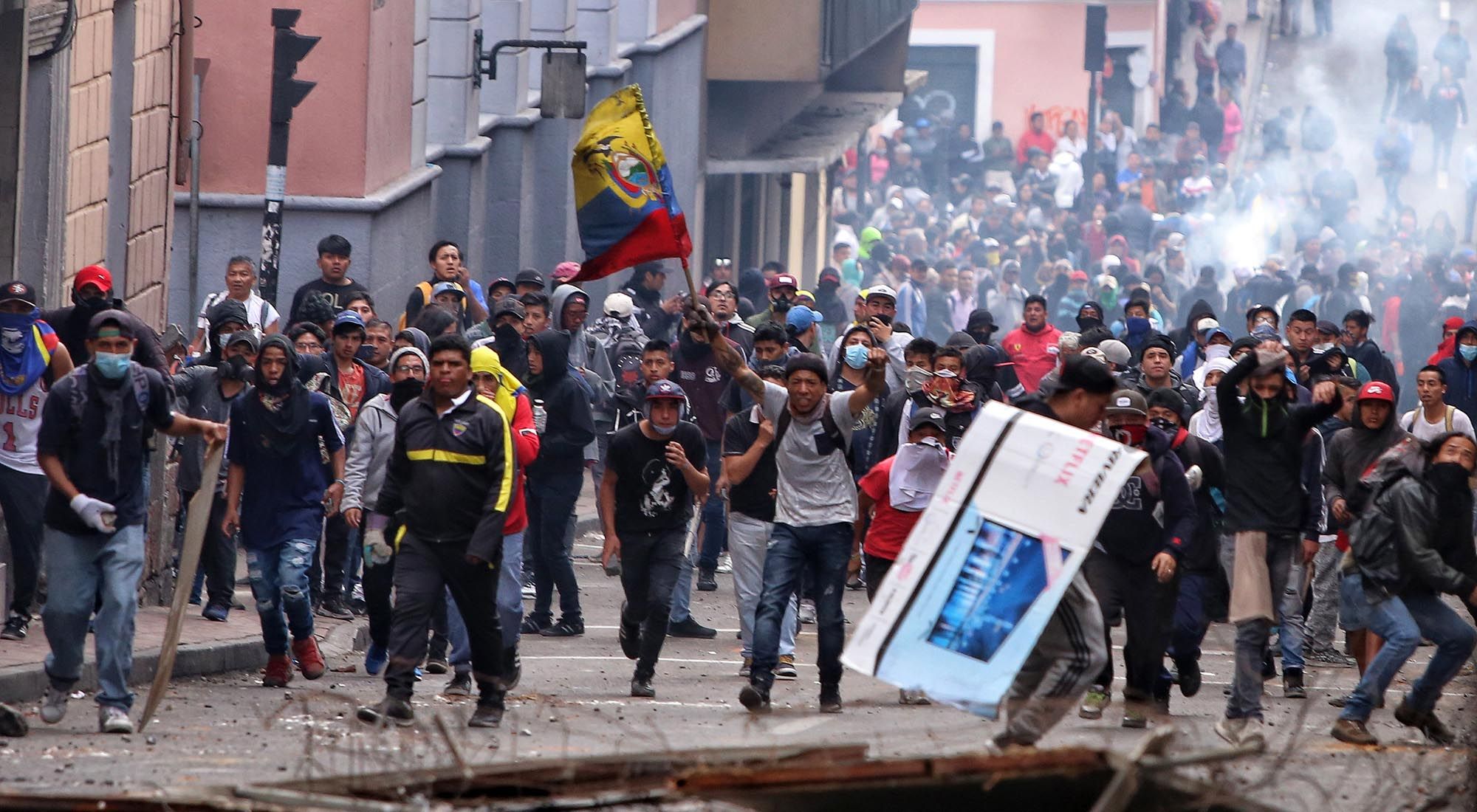 Máxima tensión en Ecuador.