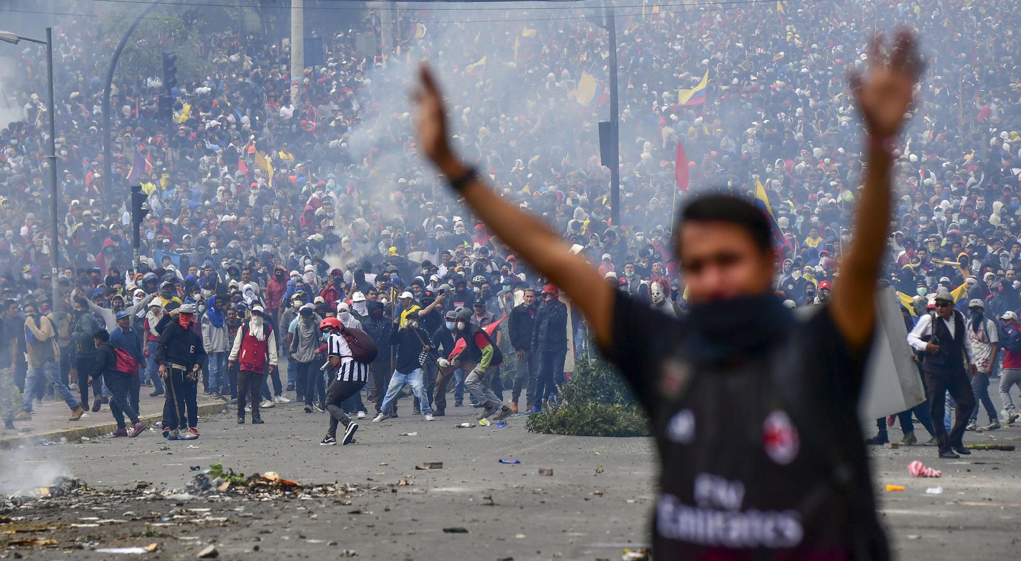 Máxima tensión en Ecuador.