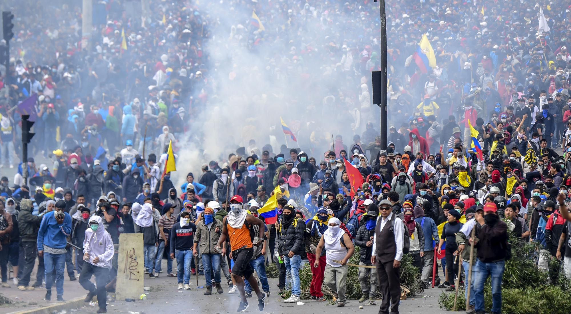 Máxima tensión en Ecuador.