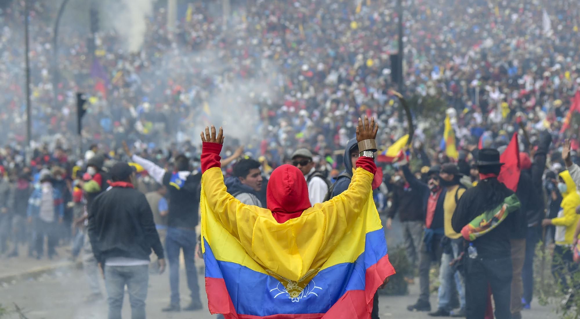 Máxima tensión en Ecuador.