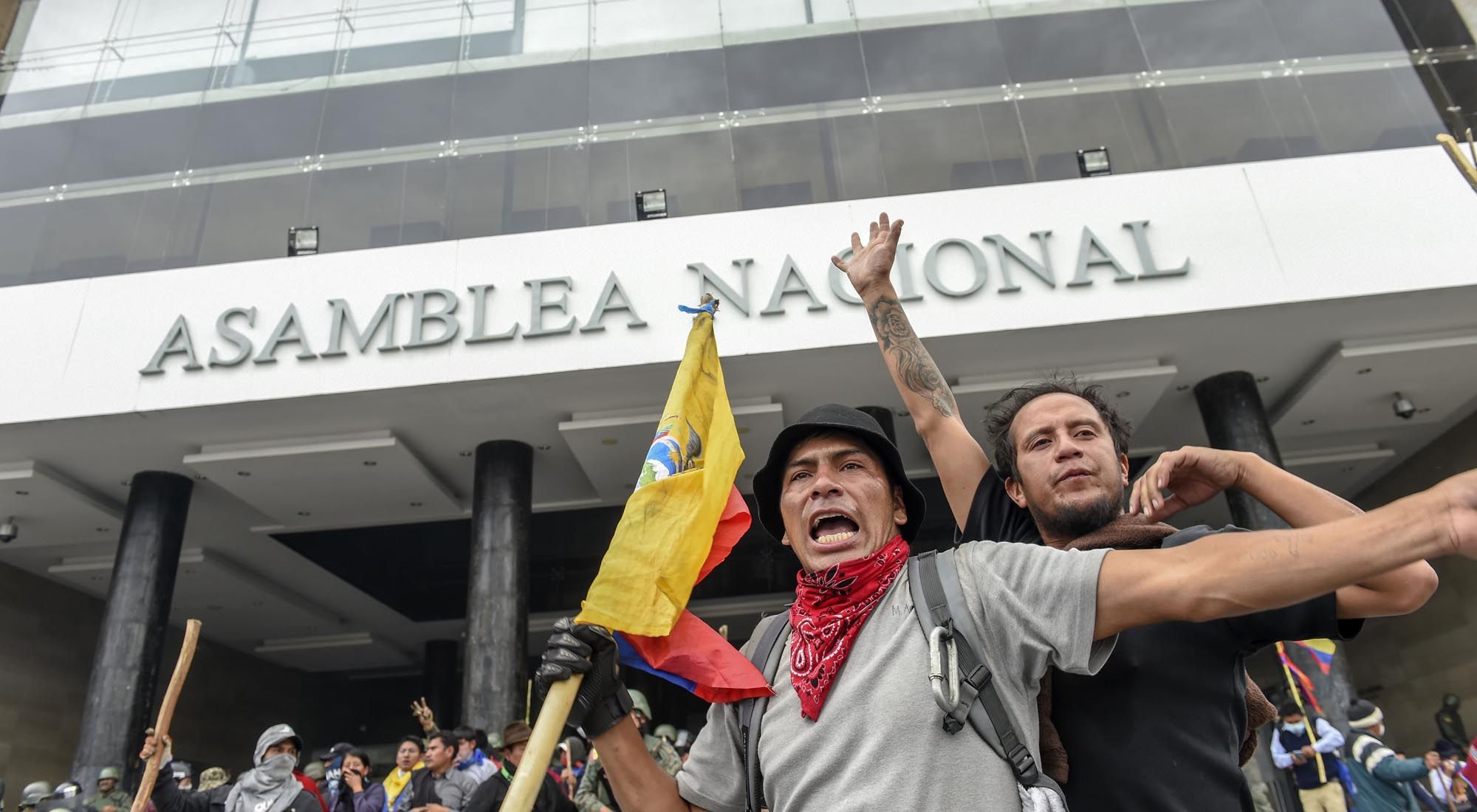 Máxima tensión en Ecuador.