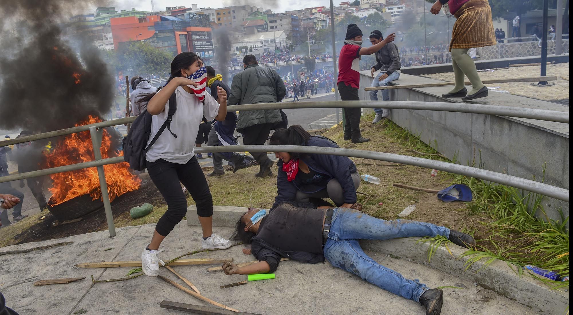 Máxima tensión en Ecuador.