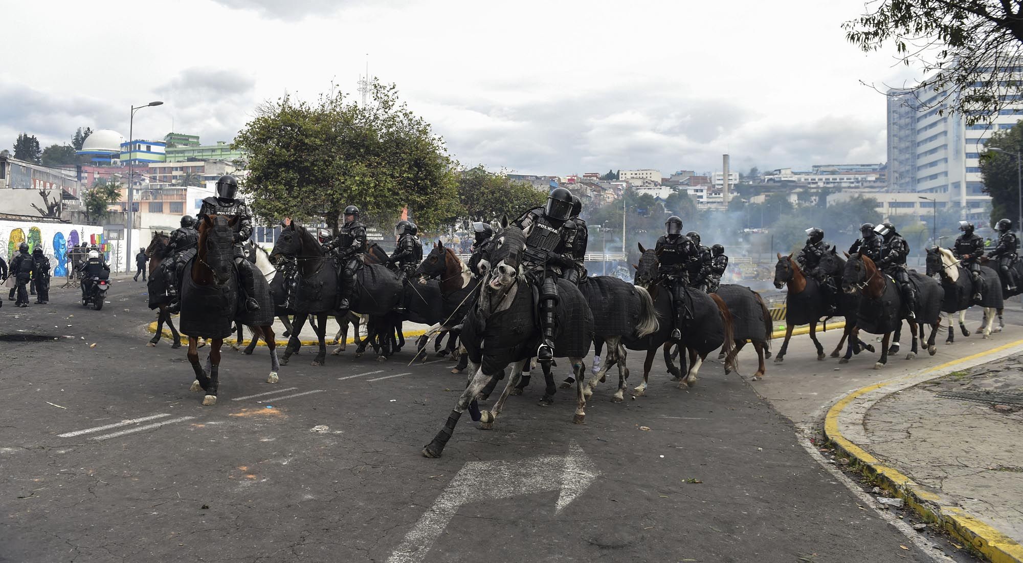 Máxima tensión en Ecuador.