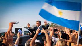Mauricio Macri recorrida