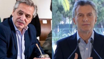 Los candidatos con mayor intención de voto: Alberto Fernández y Mauricio Macri, en ese orden.