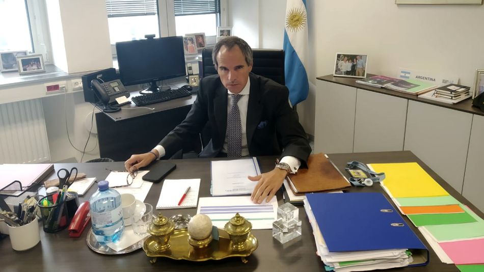 Rafael Grossi, embajador en Viena y candidato a la OIEA.