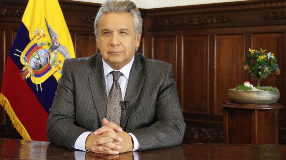 El presidente de Ecuador, Lenín Moreno.