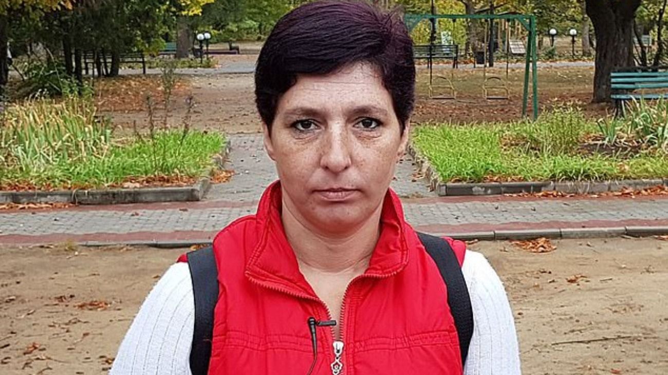 Volodymyrivna Gava, la madre biológica de Natalia, la chica ucraniana adoptada por una pareja estadounidense.