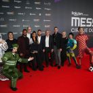 Las fotos de los famosos que viajaron a Barcelona para el estreno del show sobre Messi