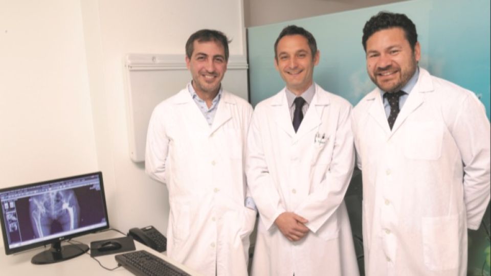 Equipo de cirugía de cadera de Rosario