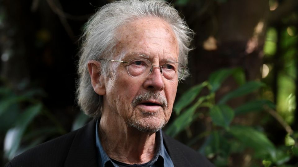 Peter Handke, ganador del Premio Nobel.