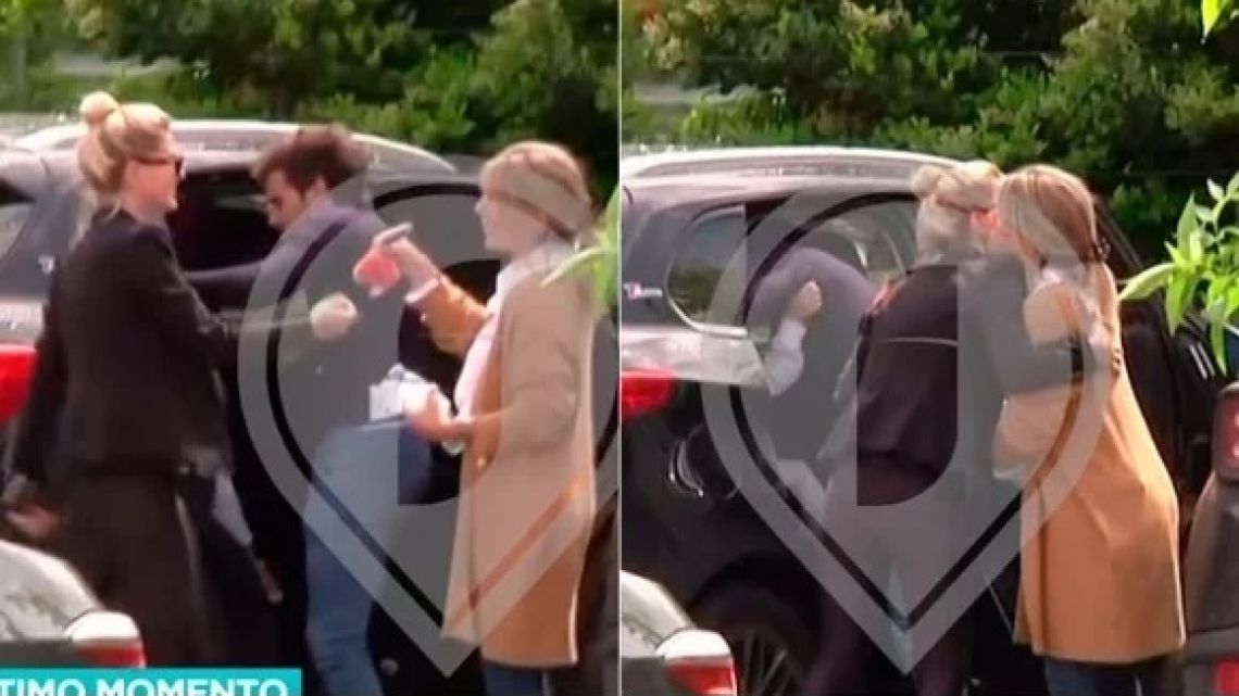 La China Suárez y Laurita Fernández a los abrazos tras la operación de Rufina Cabr