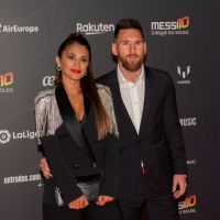 Antonella Roccuzzo se robó todas las miradas en el estreno de "Messi 10"