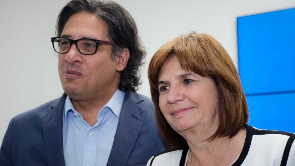 Germán Garavano y Patricia Bullrich