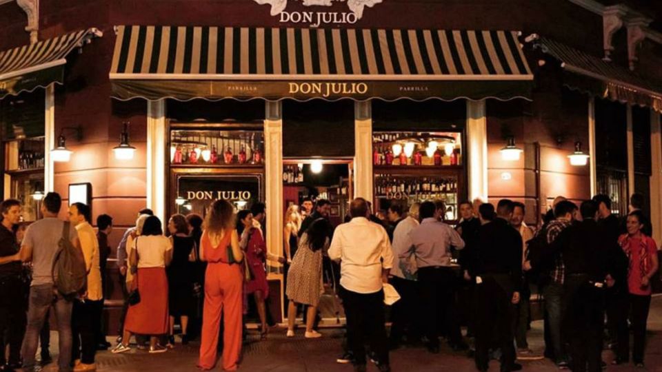 Don Julio, la parrilla porteña, escaló al cuarto puesto.