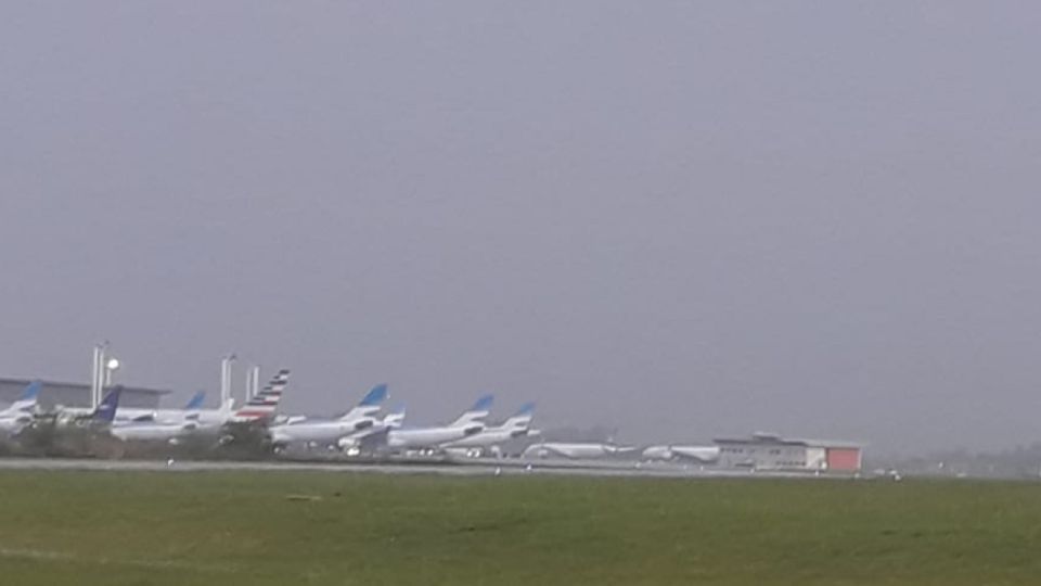 Demoras y cancelaciones en Ezeiza